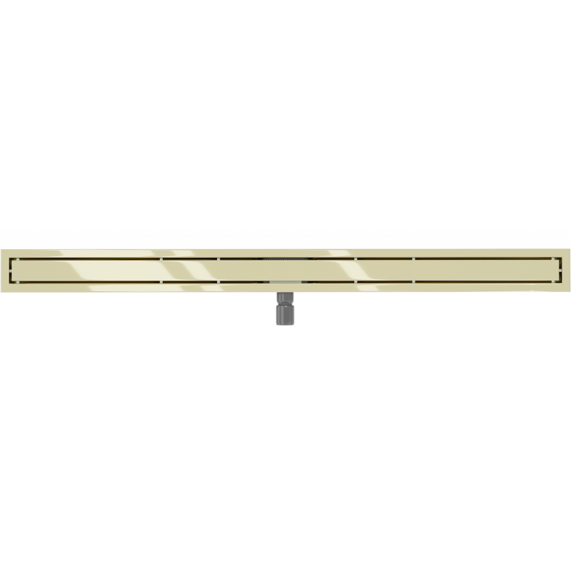 Mexen Flat M13 odpływ liniowy 2w1 130 cm, złoty - 1510130