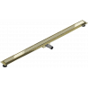 Mexen Flat M13 drain linéaire 2 en 1 130 cm, doré - 1510130