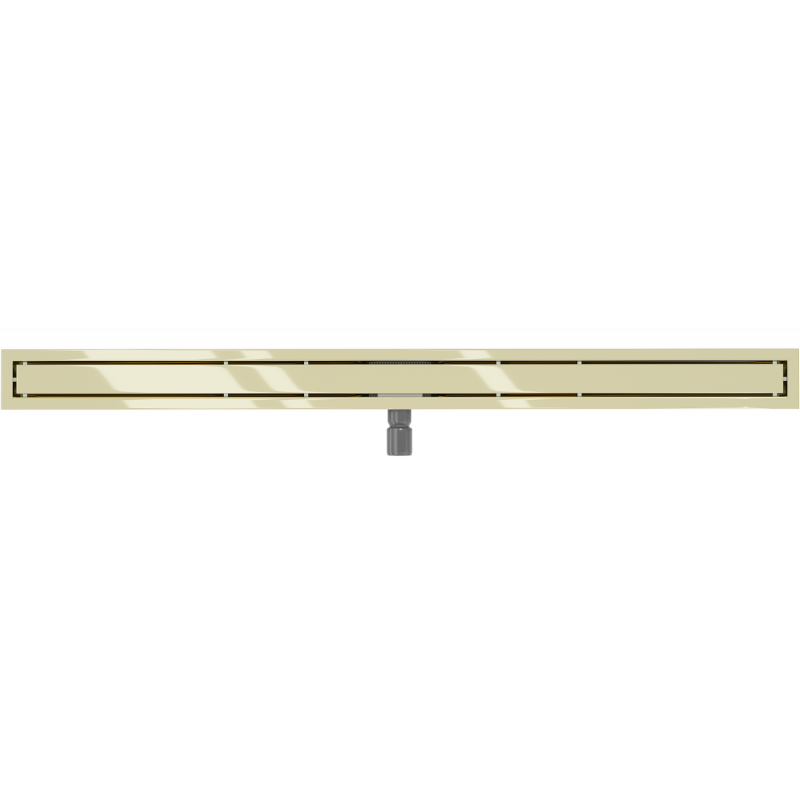 Mexen Flat M13 desagüe lineal 2 en 1 140 cm, dorado - 1510140
