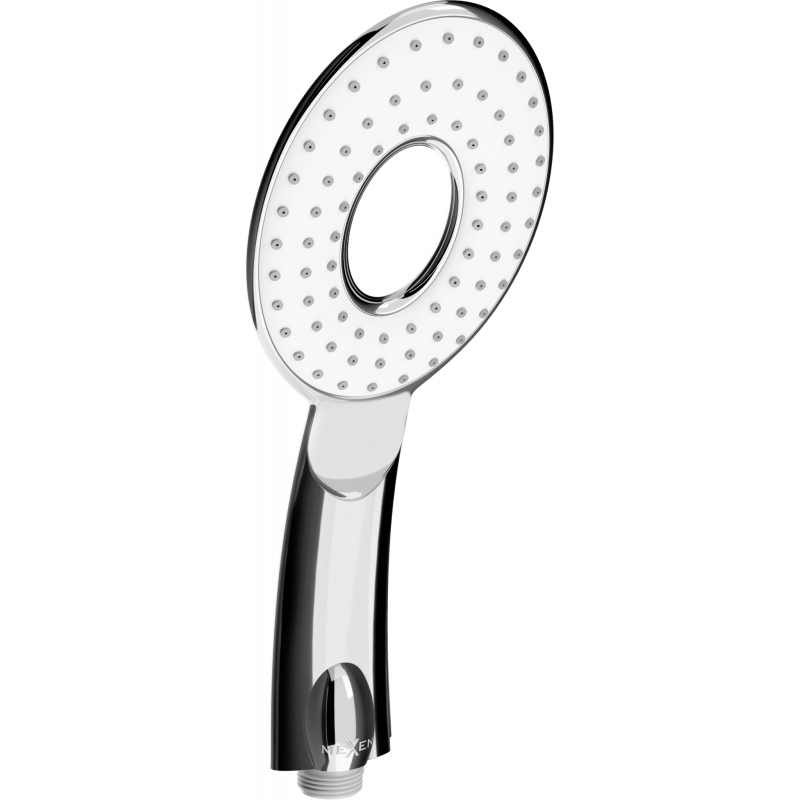 Mexen R-73 1-functie handdouche, chroom/wit - 79573-02