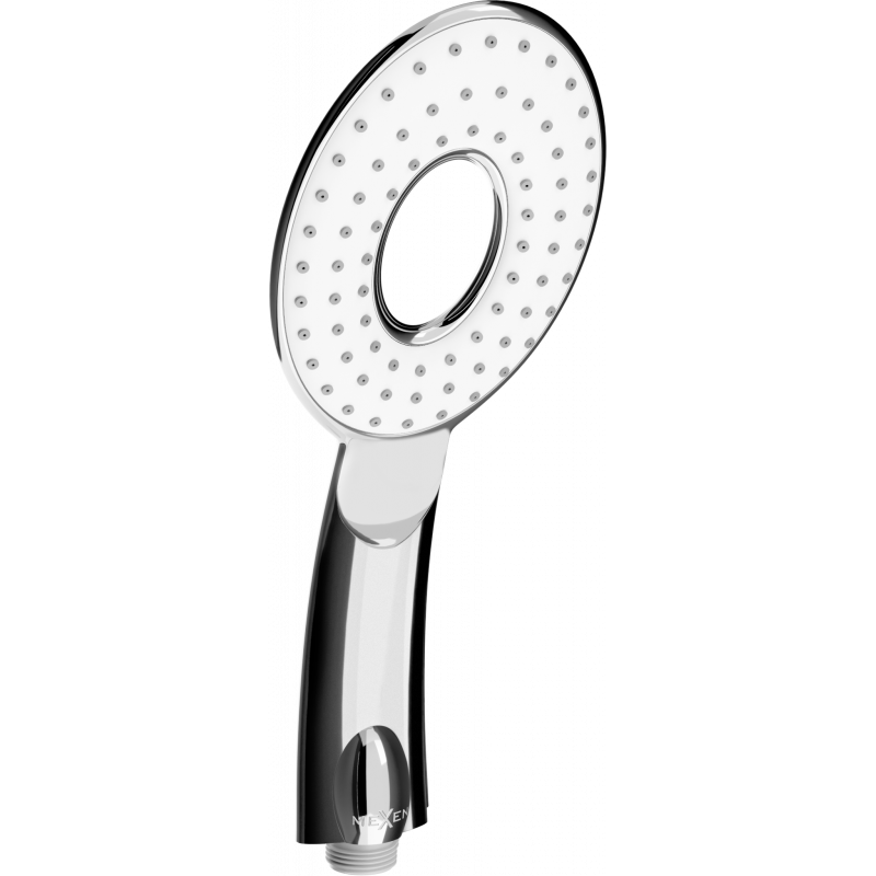 Mexen R-73 1-funktionaler Duschkopf, Chrom/Weiß - 79573-02