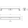 Mexen Flat M13 Linearabfluss 2-in-1 120 cm, schwarz - 1710120