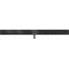 Mexen Flat M13 linear drain 2in1 140 cm, black - 1710140