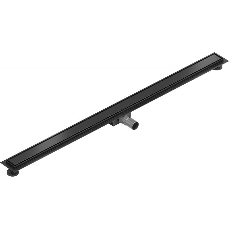 Mexen Flat M13 desagüe lineal 2 en 1 de 140 cm, negro - 1710140