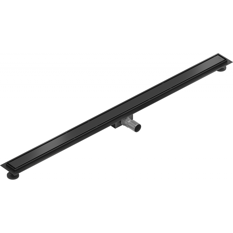 Mexen Flat M13 lineaire afvoer 2-in-1 140 cm, zwart - 1710140