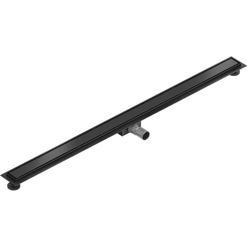 Mexen Flat M13 linear drain 2in1 140 cm, black - 1710140