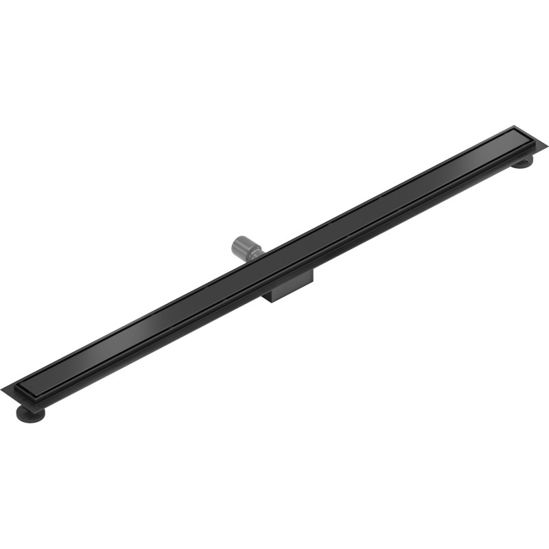 Mexen Flat M13 lineaarne äravool 2in1 150 cm, must - 1710150