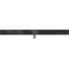 Mexen Flat M13 linear drain 2-in-1 150 cm, black - 1710150