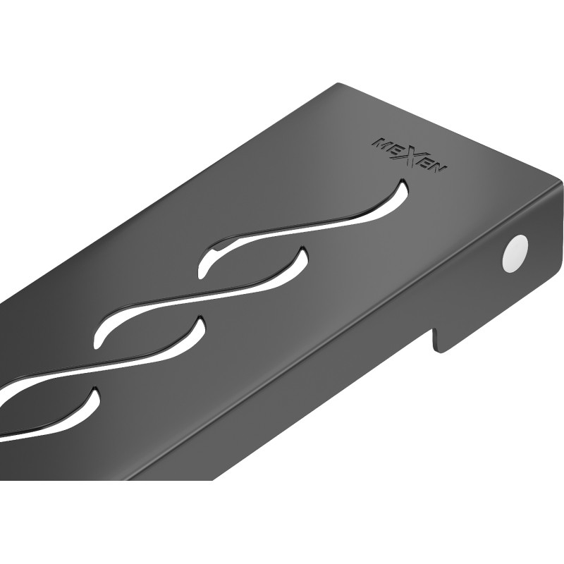 Mexen Flat M18 sirge äravoolu kate 50 cm, must - 1723050