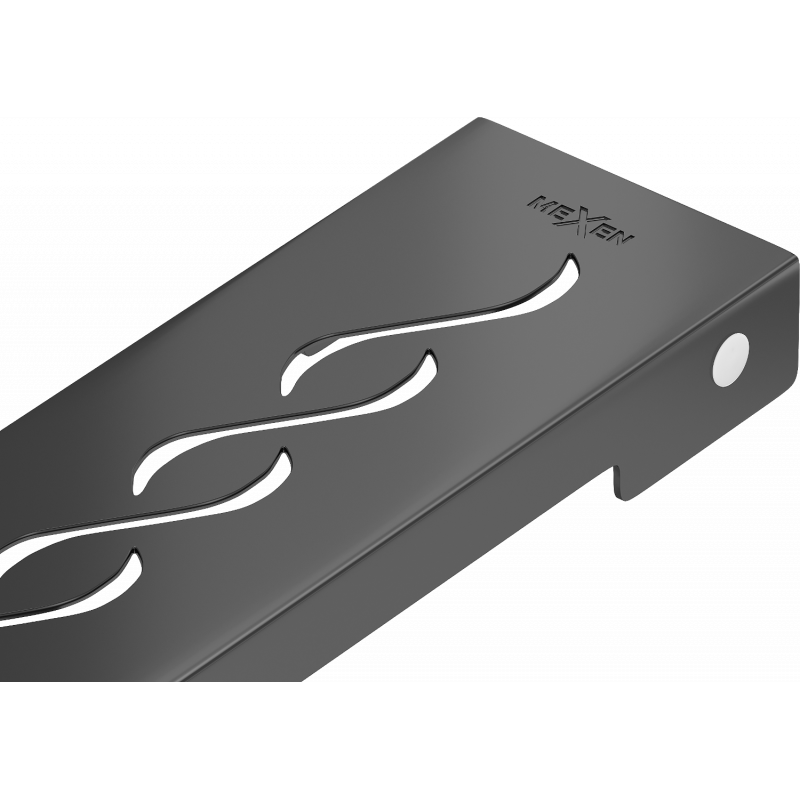 Mexen Flat M18 70 cm linear drain cover, black - 1723070