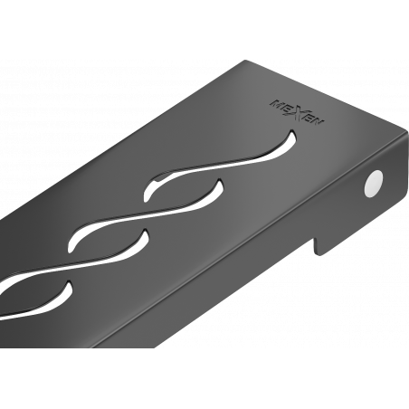 Mexen Flat M18 70 cm linear drain cover, black - 1723070