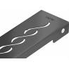 Mexen Flat M18 70 cm linear drain cover, black - 1723070