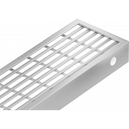 Mexen Flat M33 täckplåt för linjeavlopp 50 cm, inox - 1033050