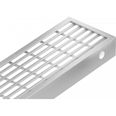 Mexen Flat M33 Cover for Linear Drain 60 cm, Inox - 1033060