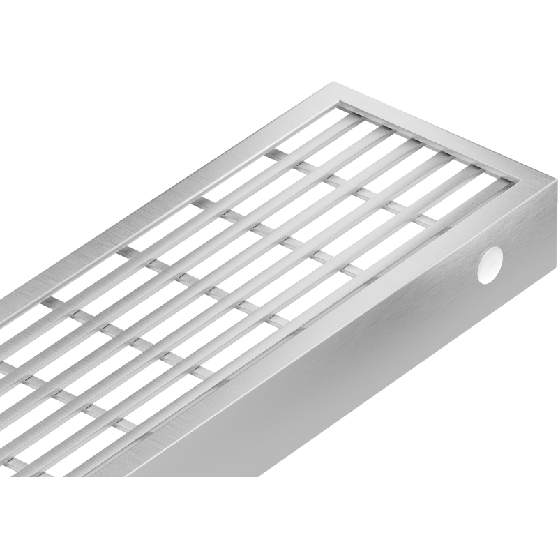 Mexen Flat M33 Cover for Linear Drain 100 cm, Inox - 1033100