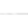Mexen Flat M33 Abdeckung für Linienentwässerung 100 cm, Inox - 1033100
