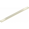Mexen Flat M33 maskownica do odpływu liniowego 80 cm, złota - 1533080