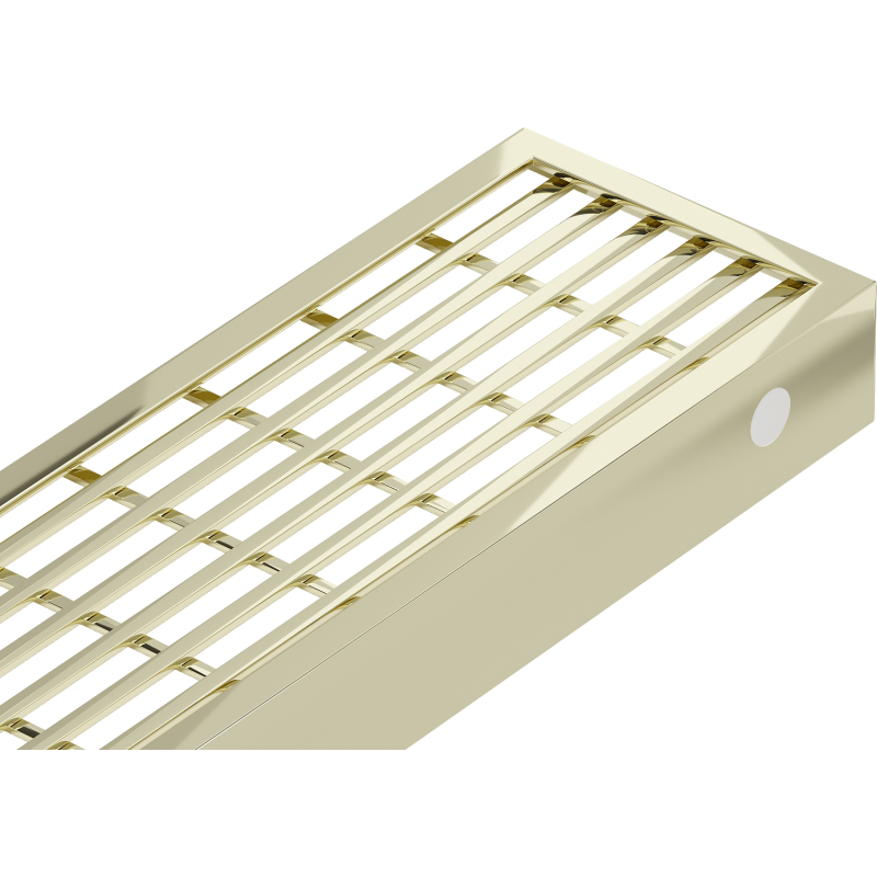 Mexen Flat M33 maskownica do odpływu liniowego 90 cm, złota - 1533090