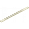 Mexen Flat M33 maskownica do odpływu liniowego 90 cm, złota - 1533090