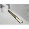 Mexen Flat M13 drain linéaire 2en1 50 cm, or - 1510050-15
