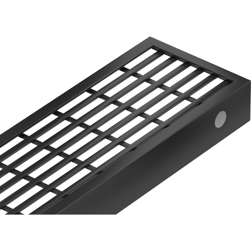Mexen Flat M33 Cover for Linear Drain 60 cm, Black - 1733060
