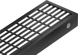 Mexen Flat M33 Abdeckung für Rinnenablauf 90 cm, schwarz - 1733090