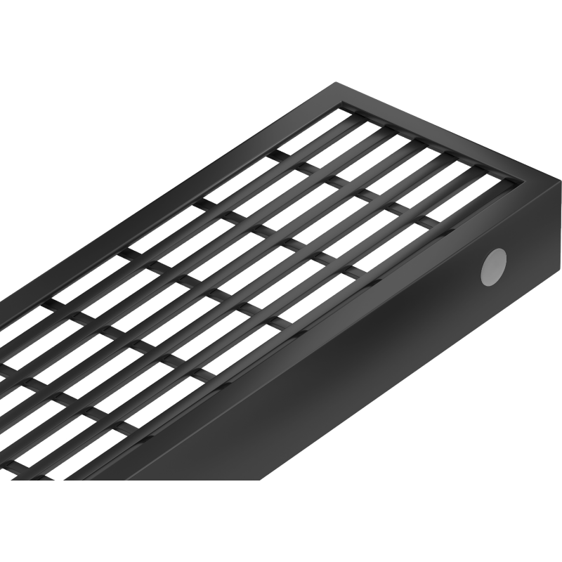 Mexen Flat M33 καλυμμένος για γραμμική αποχέτευση 100 cm, μαύρο - 17330100