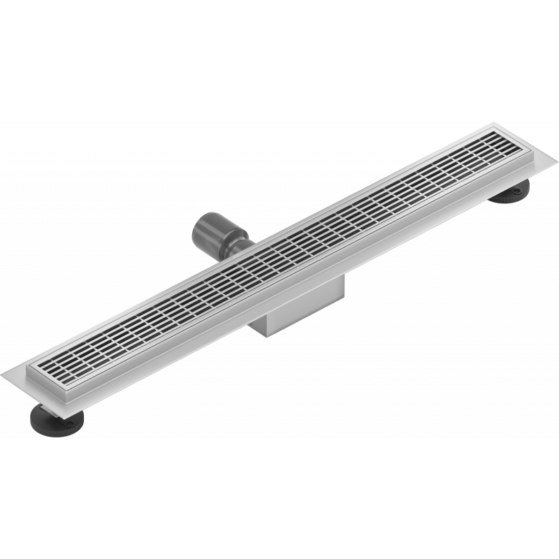 Mexen Flat M33 lineaire afvoer 50 cm, inox - 1033050-15