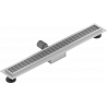 Mexen Flat M33 Lineare Duschrinne 50 cm, Inox - 1033050-15