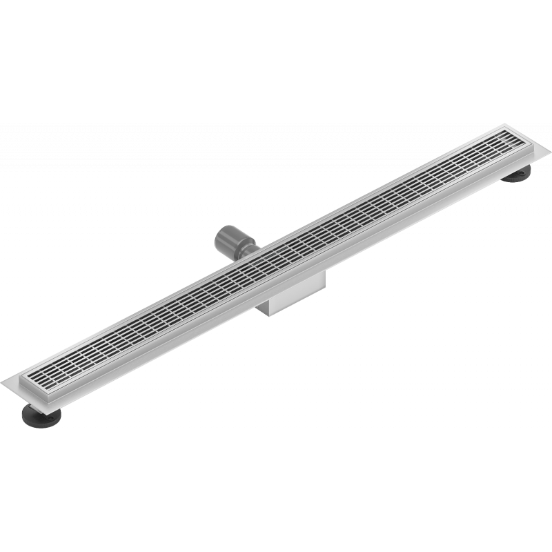 Mexen Flat M33 linjeavlopp 80 cm, inox - 1033080-15