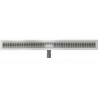 Mexen Flat M33 liniären Ofleefer 90 cm, Inox - 1033090-15