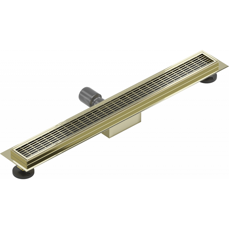 Mexen Flat M33 canalisation linéaire 50 cm, doré - 1533050-15