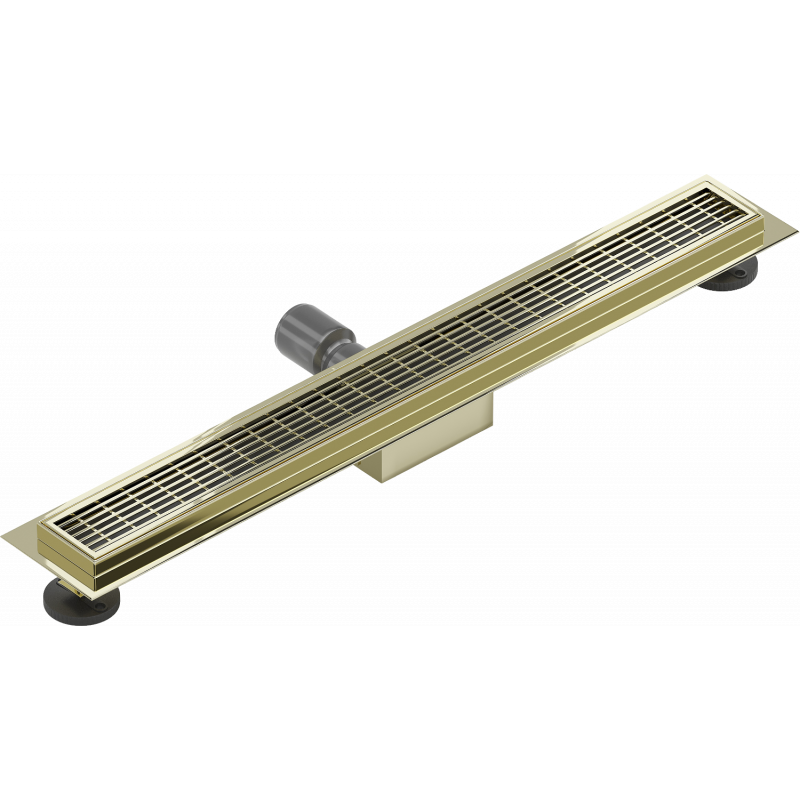 Mexen Flat M33 linear drain 50 cm, gold - 1533050-15