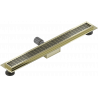 Mexen Flat M33 canalisation linéaire 50 cm, doré - 1533050-15