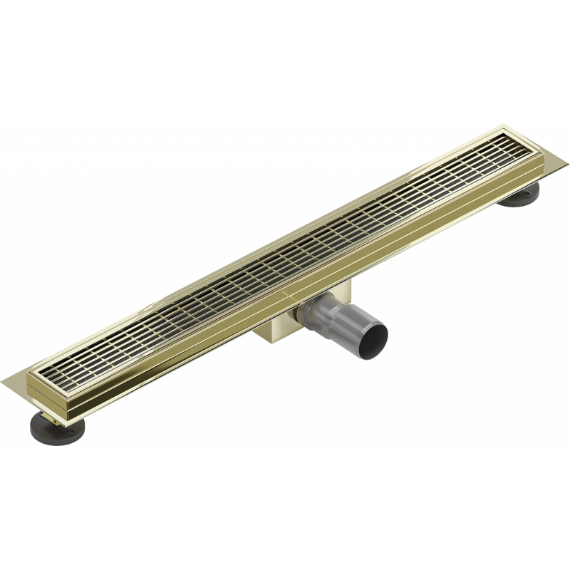 Mexen Flat M33 linear drain 70 cm, gold - 1533070-15