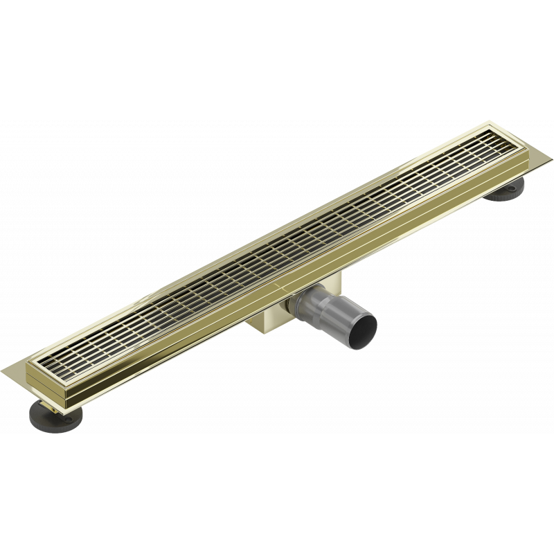 Mexen Flat M33 odpływ liniowy 70 cm, złoty - 1533070-15