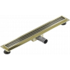 Mexen Flat M33 scarico lineare 70 cm, dorato - 1533070-15