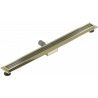 Mexen Flat Desagüe lineal M33 de 90 cm, dorado - 1533090-15