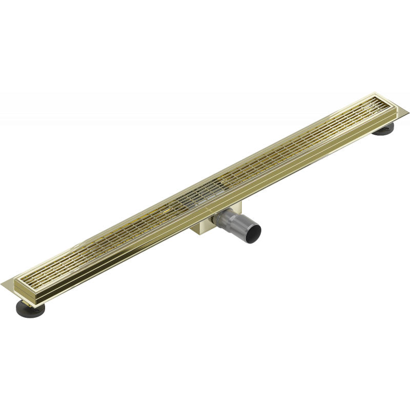 Mexen Flat M33 odpływ liniowy 90 cm, złoty - 1533090-15