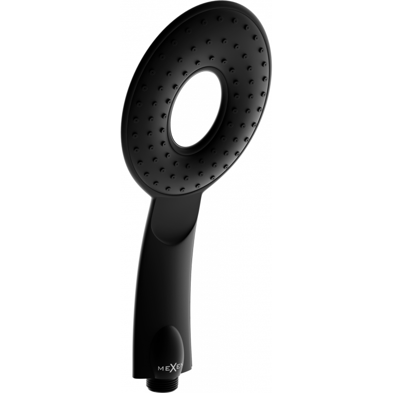 Mexen R-73 chuveiro de mão 1-função, preto - 79573-70