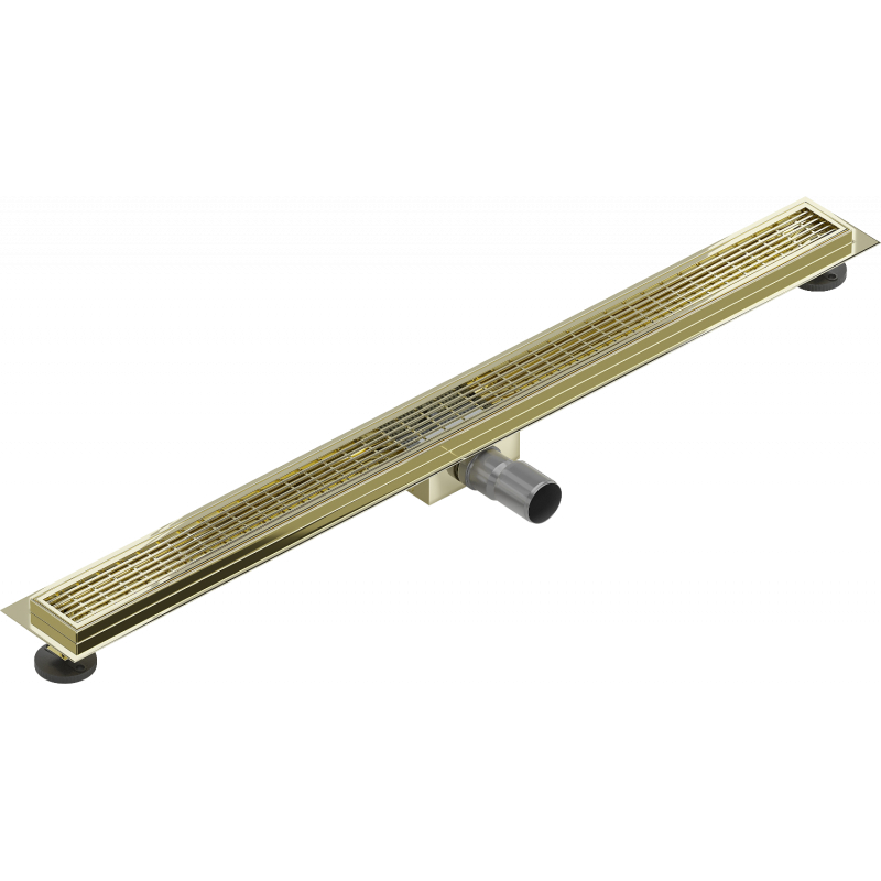 Mexen Flat M33 linear drain 100 cm, gold - 1533100-15