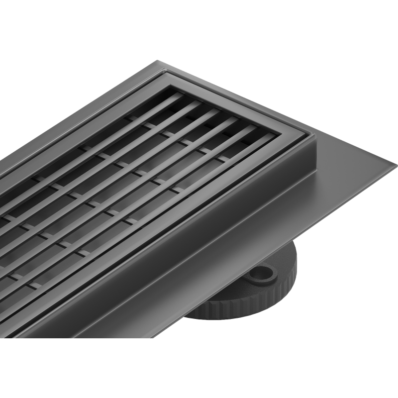 Mexen Flat M33 desagüe lineal 50 cm, negro - 1733050-15