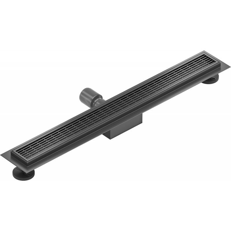 Mexen Flat M33 linear drain 60 cm, black - 1733060-15