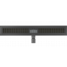 Mexen Flat M33 caniveau de douche 70 cm, noir - 1733070-15