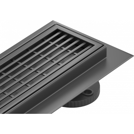 Mexen Flat M33 Linienentwässerung 80 cm, schwarz - 1733080-15