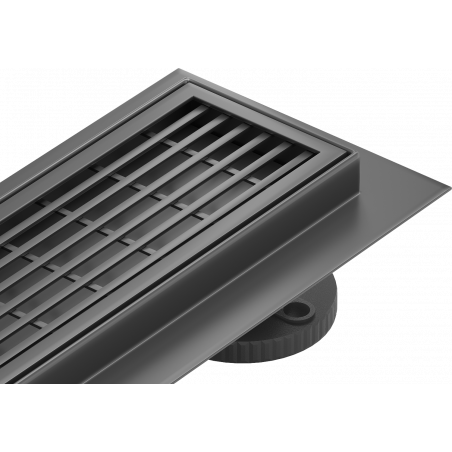 Mexen Flat M33 scarico lineare 80 cm, nero - 1733080-15