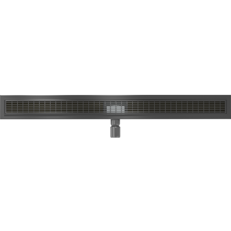 Mexen Flat M33 linjärt avlopp 90 cm, svart - 1733090-15