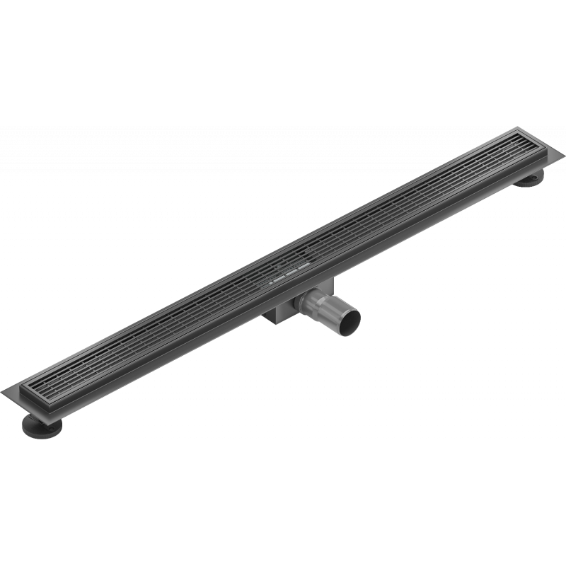Mexen Flat M33 Linienablauf 90 cm, schwarz - 1733090-15