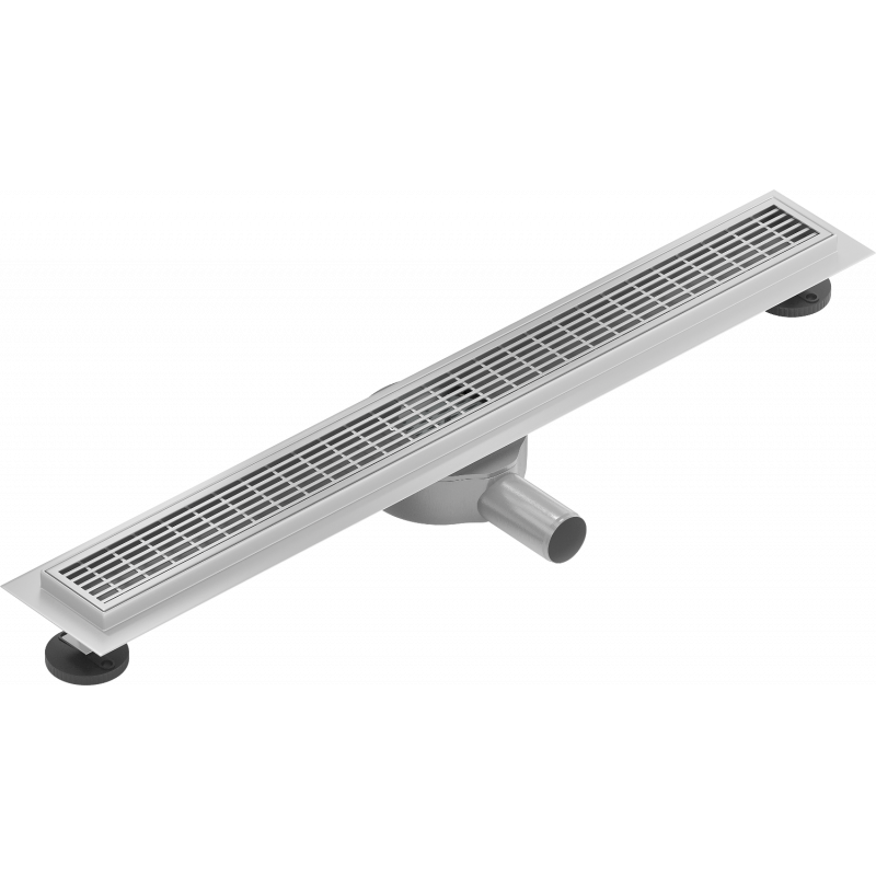 Mexen Flat 360° M33 Rotating Linear Drain 50 cm, inox - 1033050-40