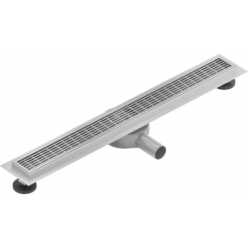 Mexen Flat 360° M33 écoulement linéaire pivotant 60 cm, inox - 1033060-40